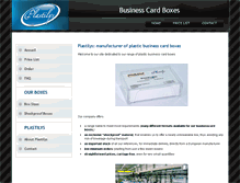Tablet Screenshot of businesscardboxes.org